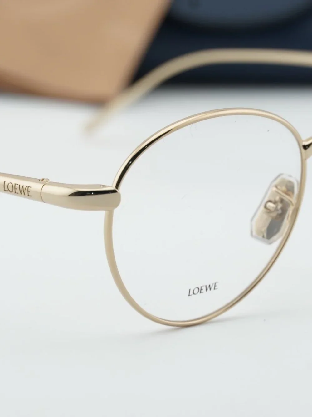 Loewe LW50051I 066 Square Eyeglasses - Gold 49mm